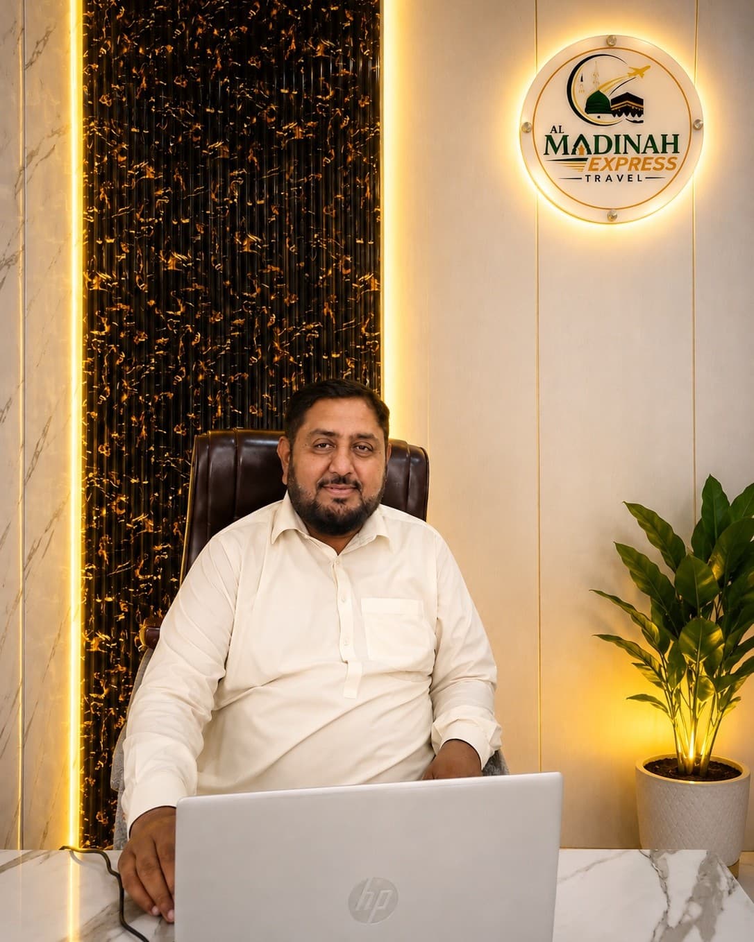 Rana Jamsheed, Founder and CEO of Al Madinah Express Travel